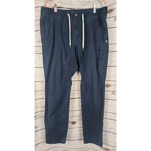 Vuori Mens Navy Ripstop Climber Pants XXL Drawstring Outdoor Hiking V412